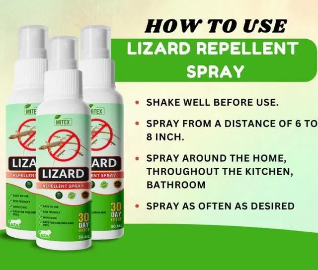 Lizard Spray Pack of 3